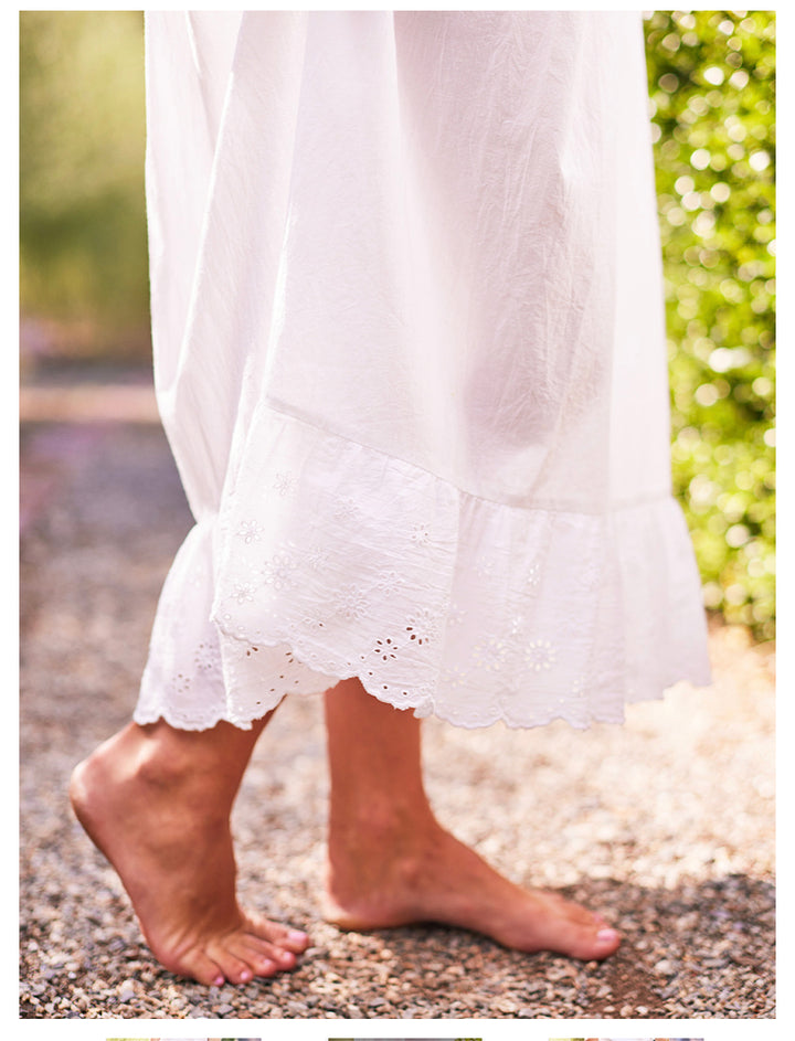 Evie Eyelet Half Slip