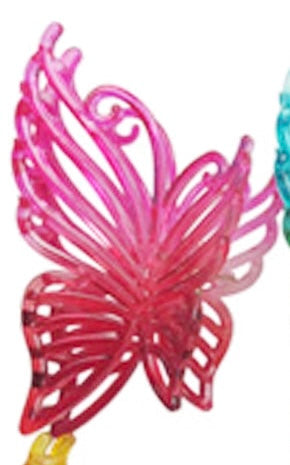 Ombre Butterfly Glossy Hair Claw