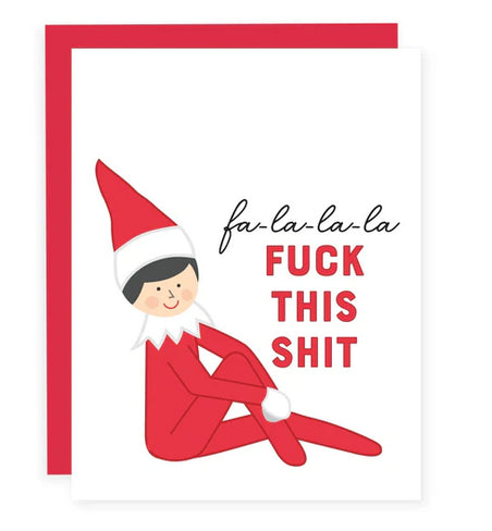 CARD: Fa La La La F**k This