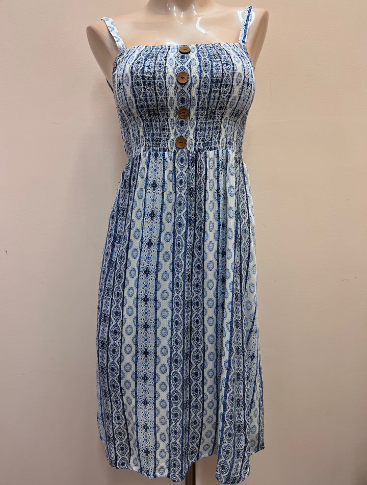 Spagetti Strap Midi Dress - Size Small