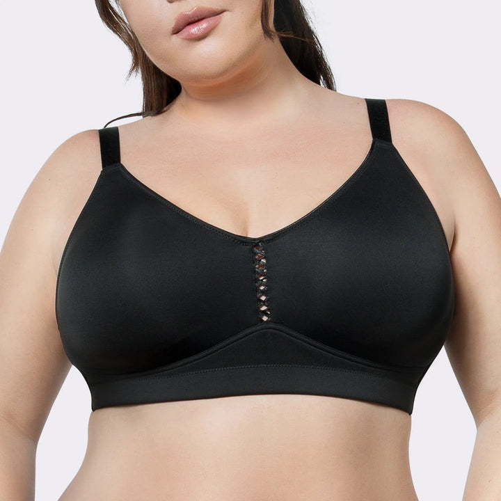 Erika Seamless Bralette - Black