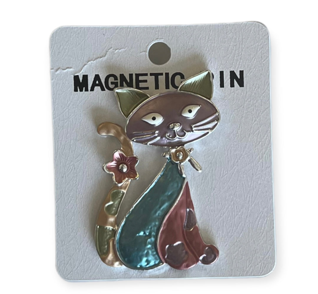 Magnetic Pin - Cat