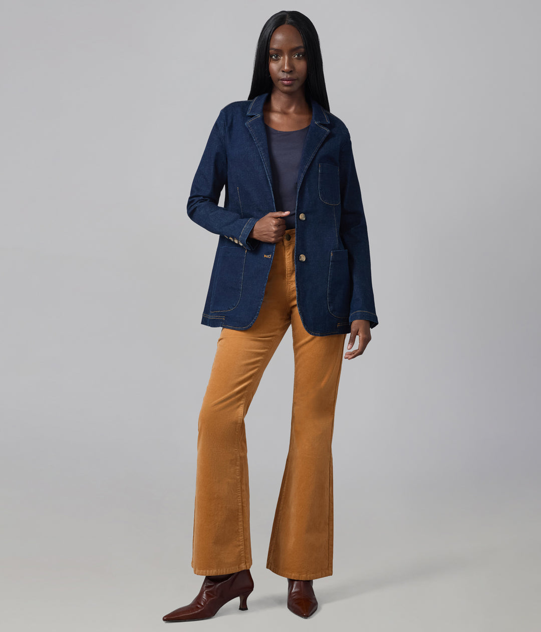 Alice High-Rise Flare Leg Cords