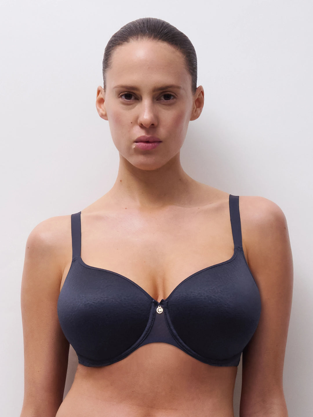Norah Full Coverage Spacer T-Shirt Bra - Marine Blue