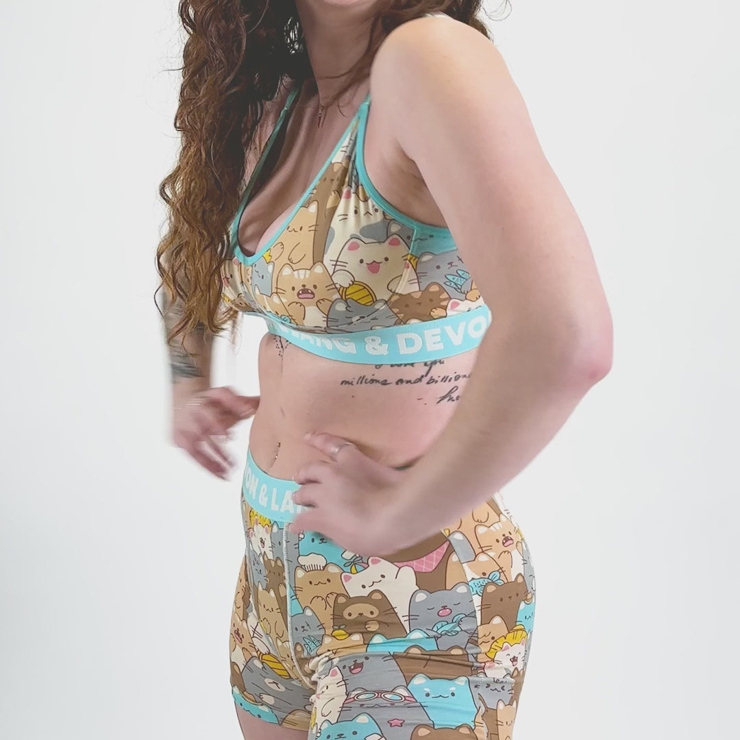 Bria Bralette - Cat Stack