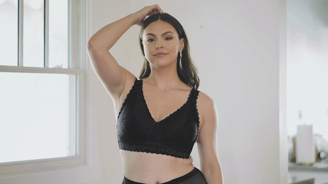 Adriana Lace Bralette - Sapphire