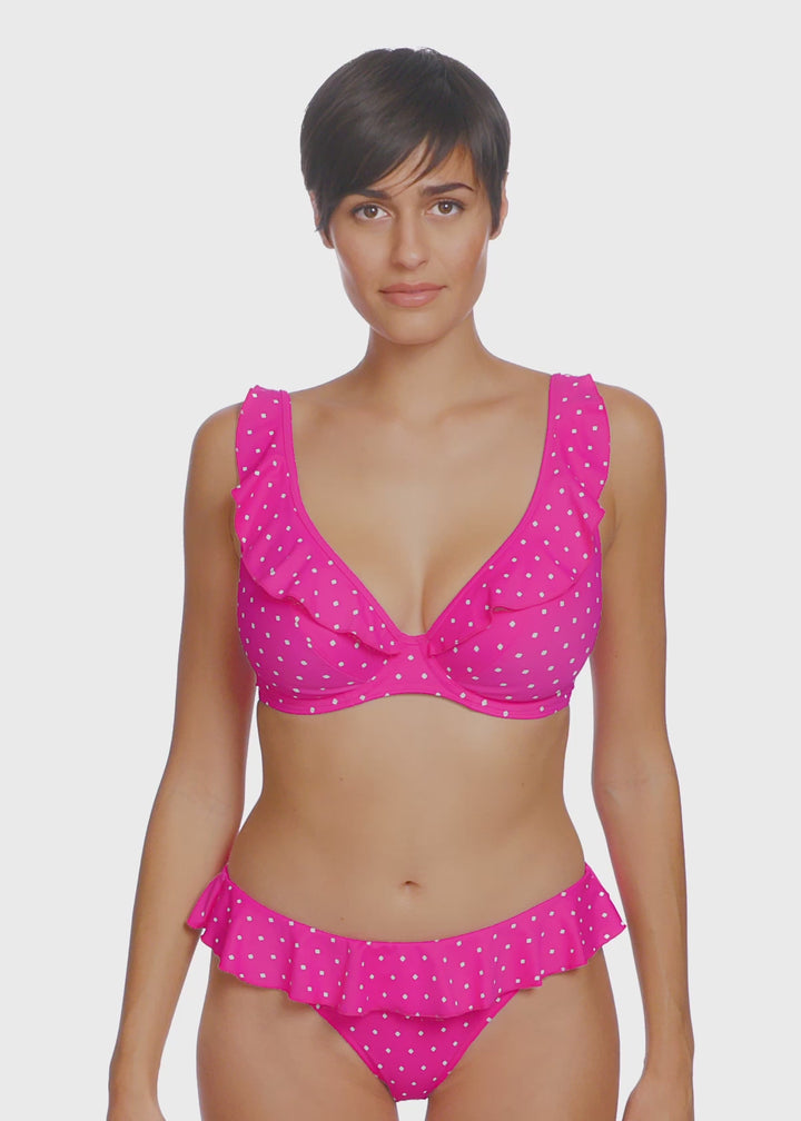 Jewel Cove High Apex Bikini Top
