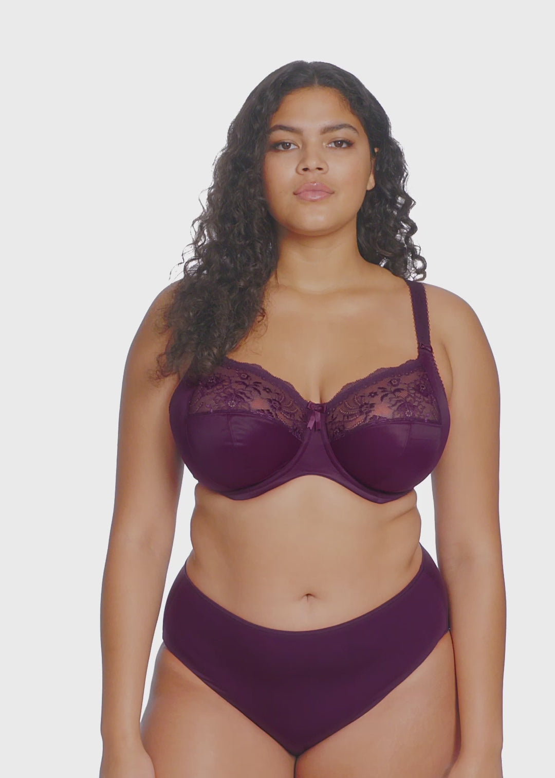 Elomi Morgan Underwire Bra - Blackberry