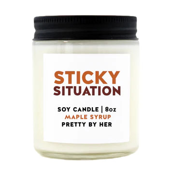 "Sticky Situation" Soy Wax Candle