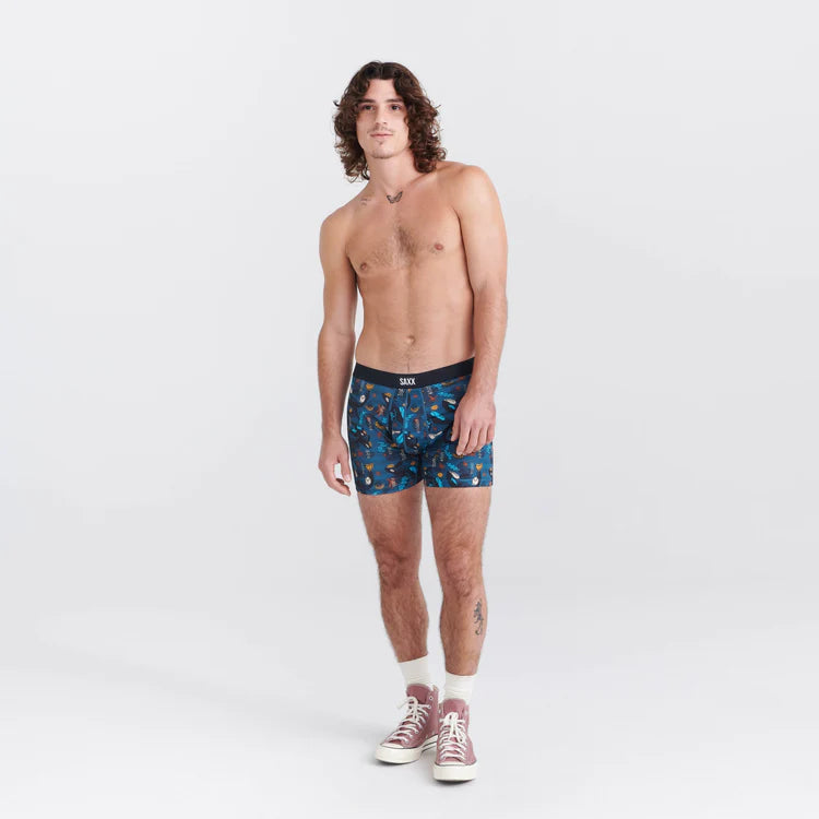 Saxx DropTemp Boxer Brief - Whale Watch