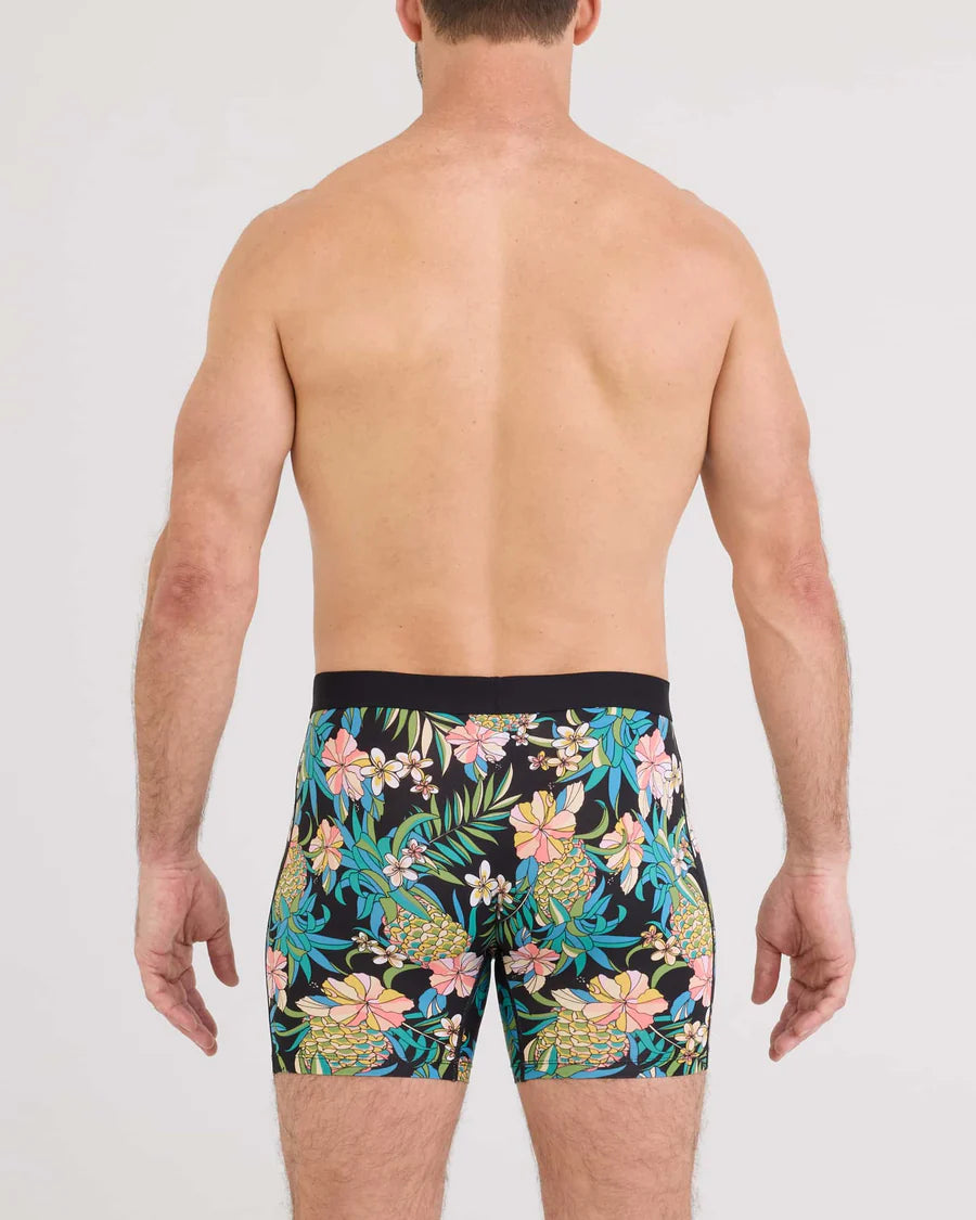 Saxx Daytripper Comfort Stretch Boxer Brief - PINEAPPLE FIELD