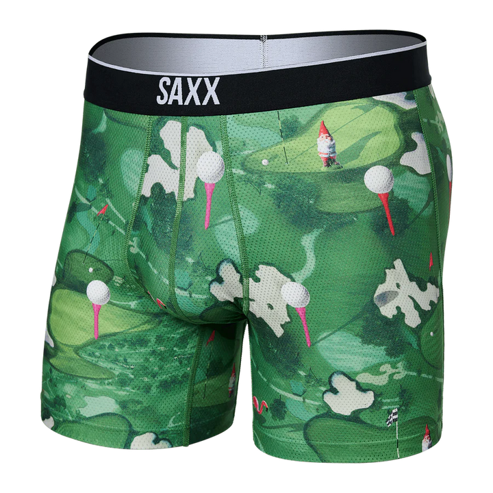 🇨🇦 Saxx Volt Boxer Brief - Off Course Green