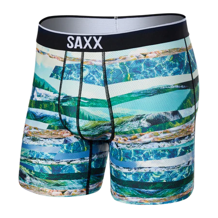 Saxx Volt Boxer Brief - River Run Strip