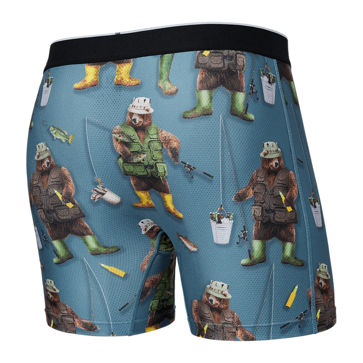 🇨🇦 Saxx Volt Boxer Brief - Water Foul- Washed Teal