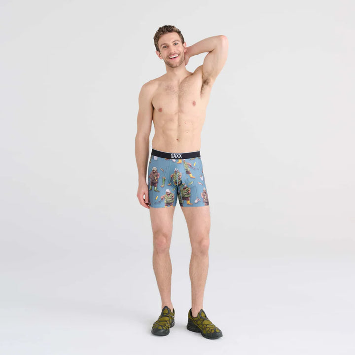 🇨🇦 Saxx Volt Boxer Brief - Water Foul- Washed Teal