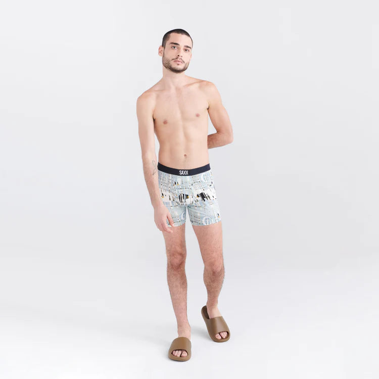 Saxx Ultra Super Soft Boxer Brief - Birch Grey