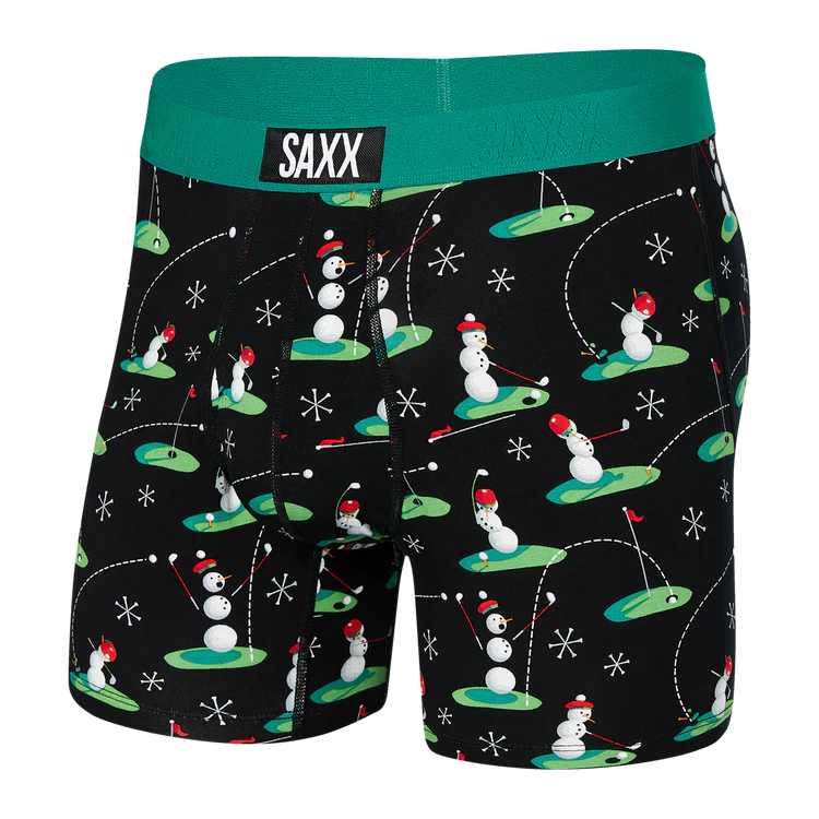 Saxx Ultra Super Soft Boxer Brief - Ho Ho Holes