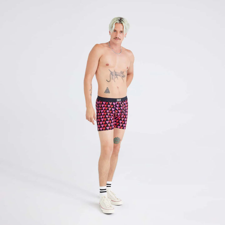 🇨🇦 Saxx Ultra Super Soft Boxer Brief - Let's Get It On - Size Small