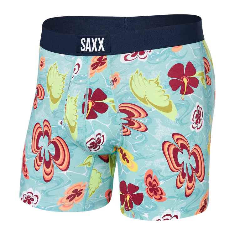 Saxx Ultra Super Soft Boxer Brief - Ocean Tropics