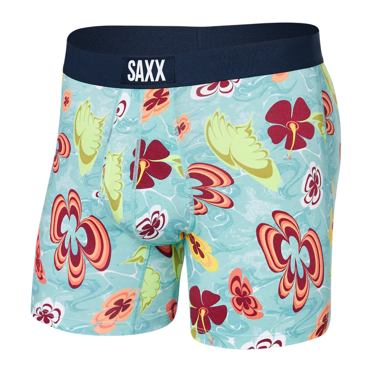🇨🇦 Saxx Ultra Super Soft Boxer Brief - Ocean Tropics