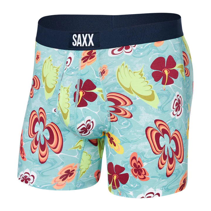 🇨🇦 Saxx Ultra Super Soft Boxer Brief - Ocean Tropics