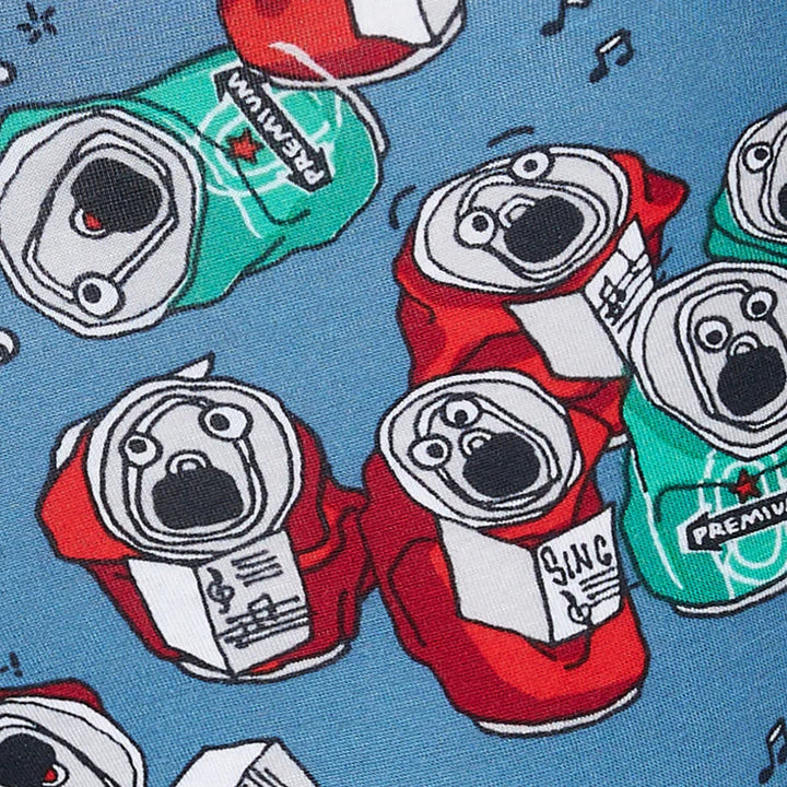 Saxx DropTemp™ Cooling Cotton Boxer Brief -  Beer Can Choir