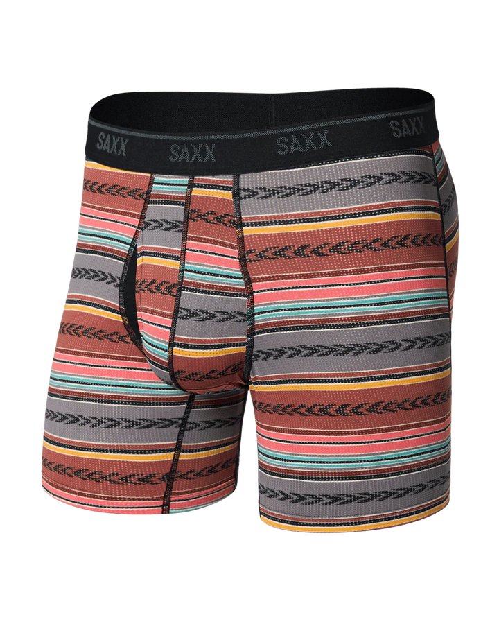 Saxx Quest Quick-Dry Mesh - Globetrekker Stripe