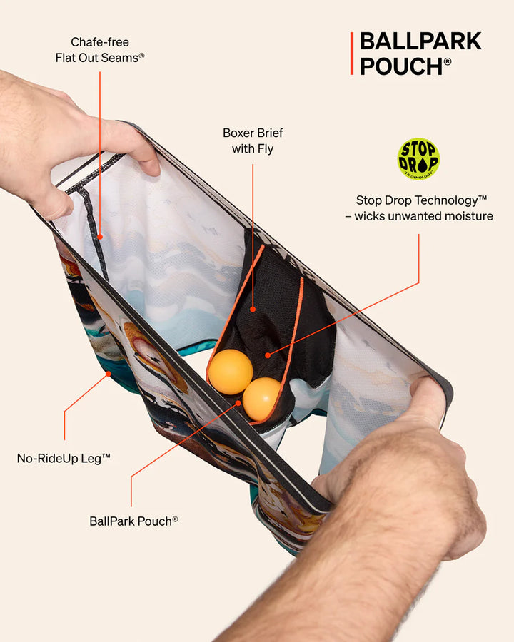 Saxx Volt Breathable Mesh - Jungle Juice-Black