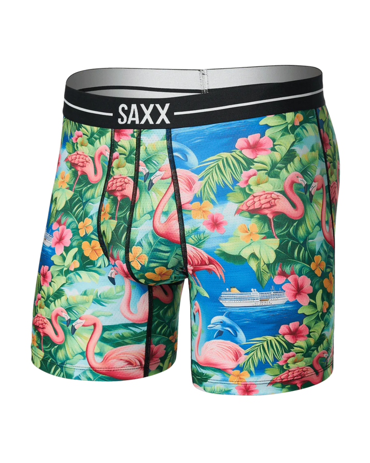 Saxx Volt Breathable Mesh - Flamingo Bay - Sheer Essentials Lingerie & Swimwear