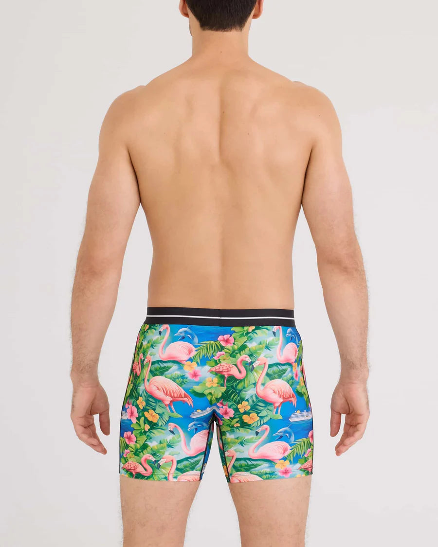 Saxx Volt Breathable Mesh - Flamingo Bay - Sheer Essentials Lingerie & Swimwear