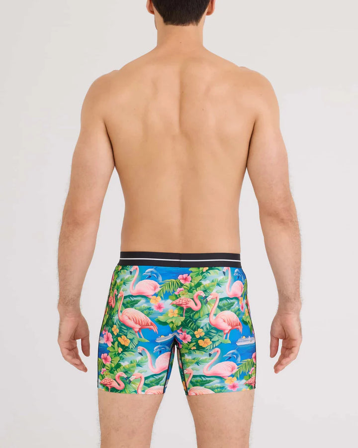 Saxx Volt Breathable Mesh - Flamingo Bay - Sheer Essentials Lingerie & Swimwear