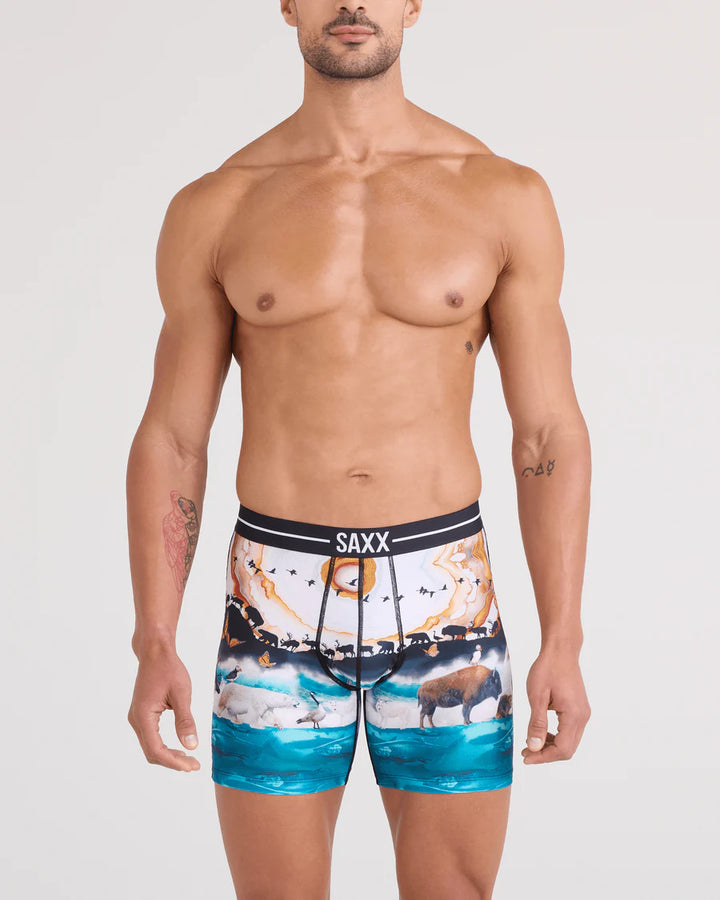 Saxx Volt Breathable Mesh - Great Migration-Multi