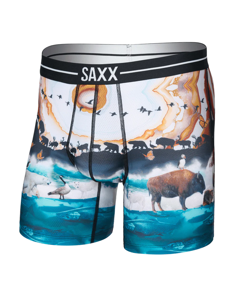 Saxx Volt Breathable Mesh - Great Migration-Multi