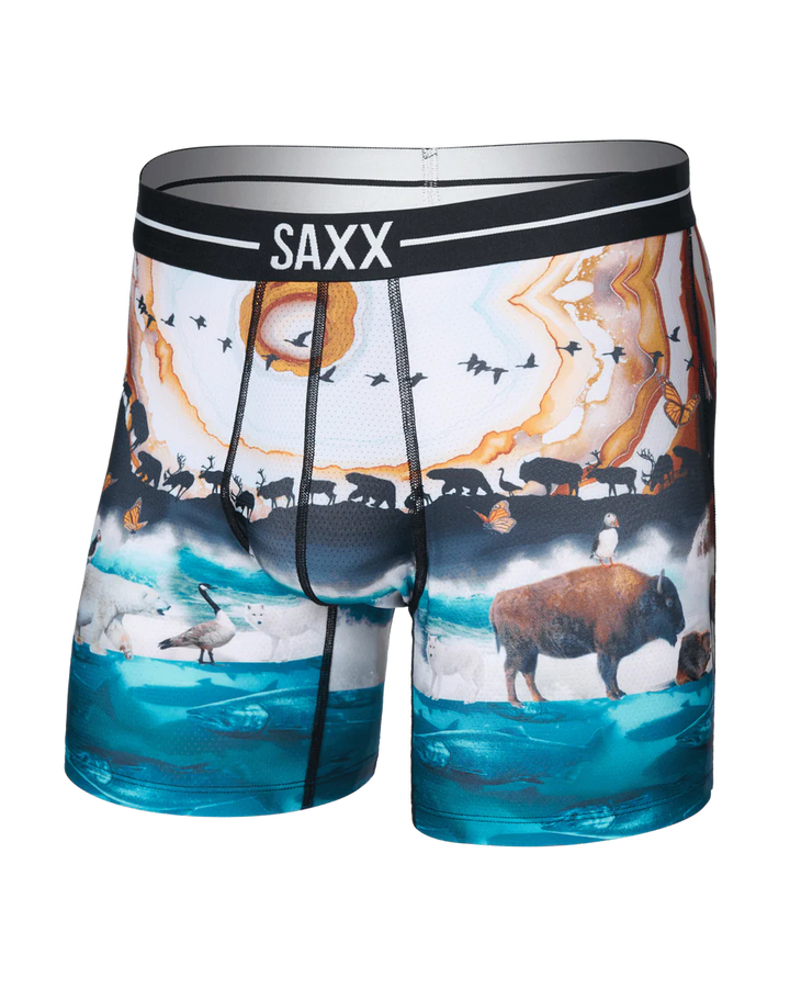 Saxx Volt Breathable Mesh - Great Migration-Multi