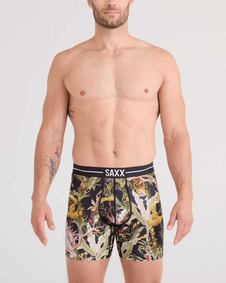 Saxx Volt Breathable Mesh - Jungle Juice-Black
