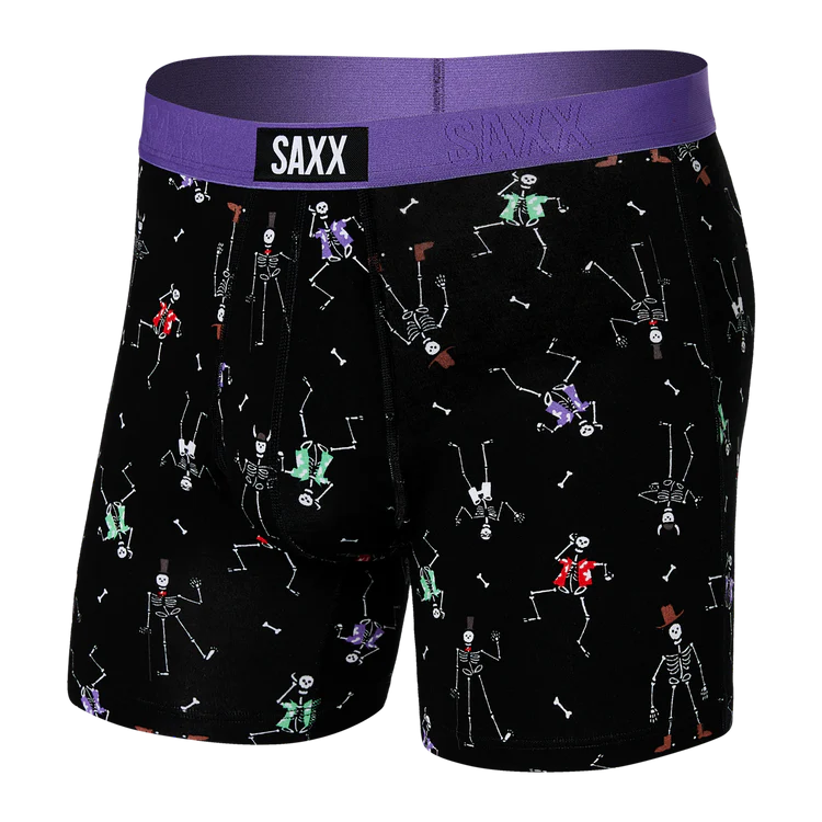 🇨🇦 Saxx Vibe Super Soft Boxer Brief - Dancing Skellies