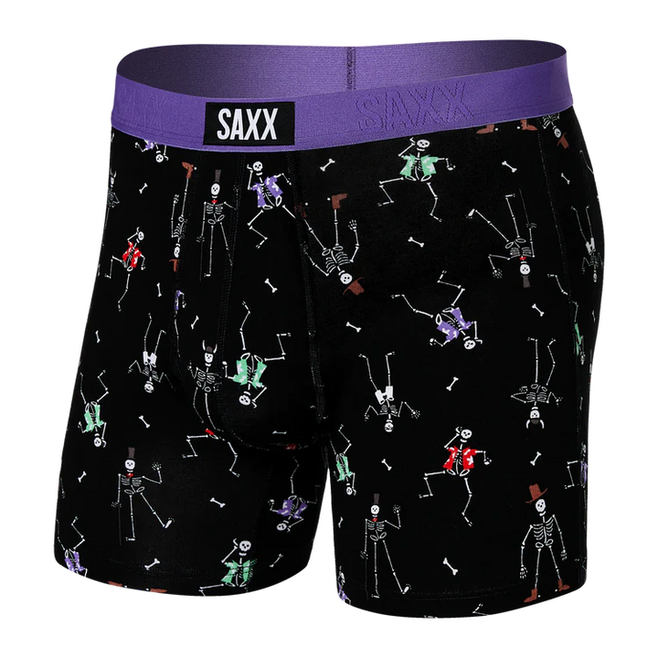 🇨🇦 Saxx Vibe Super Soft Boxer Brief - Dancing Skellies