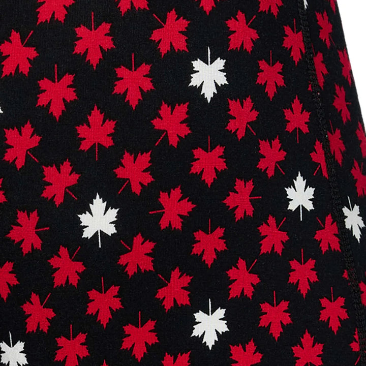 🇨🇦 Saxx Vibe Super Soft - Maple Leaf- Black