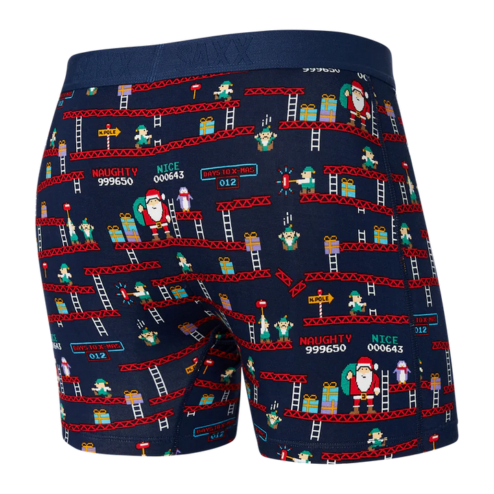 🇨🇦 Saxx Vibe Super Soft Boxer Brief - Santa's Workshop