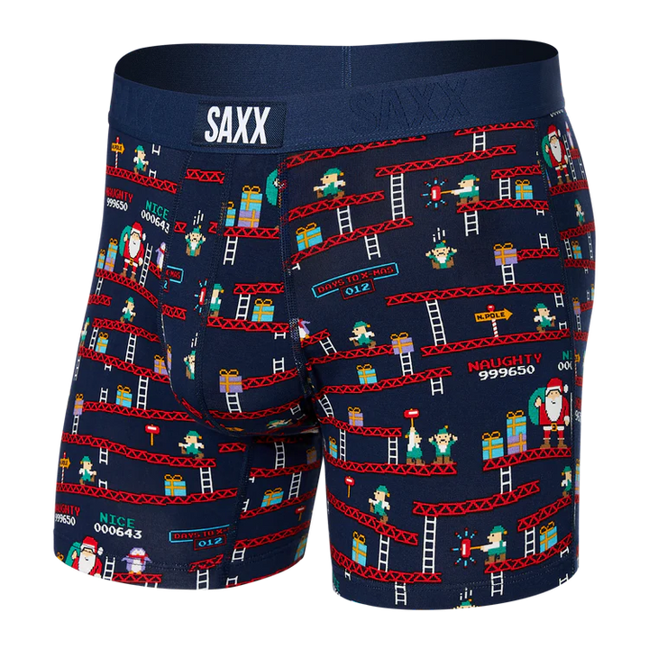 🇨🇦 Saxx Vibe Super Soft Boxer Brief - Santa's Workshop