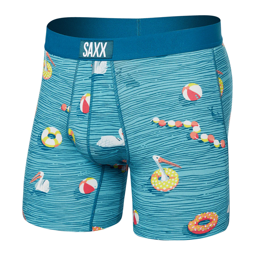 Saxx Vibe Super Soft Boxer Brief - Swimmers Sea Level