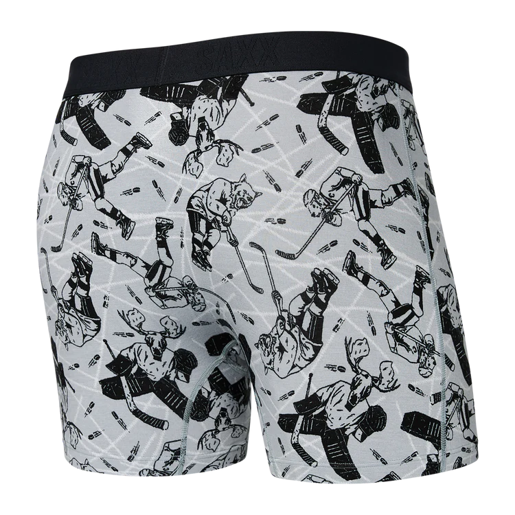 🇨🇦 Saxx Vibe Super Soft Boxer Brief - Wild Slapshot - Size Medium