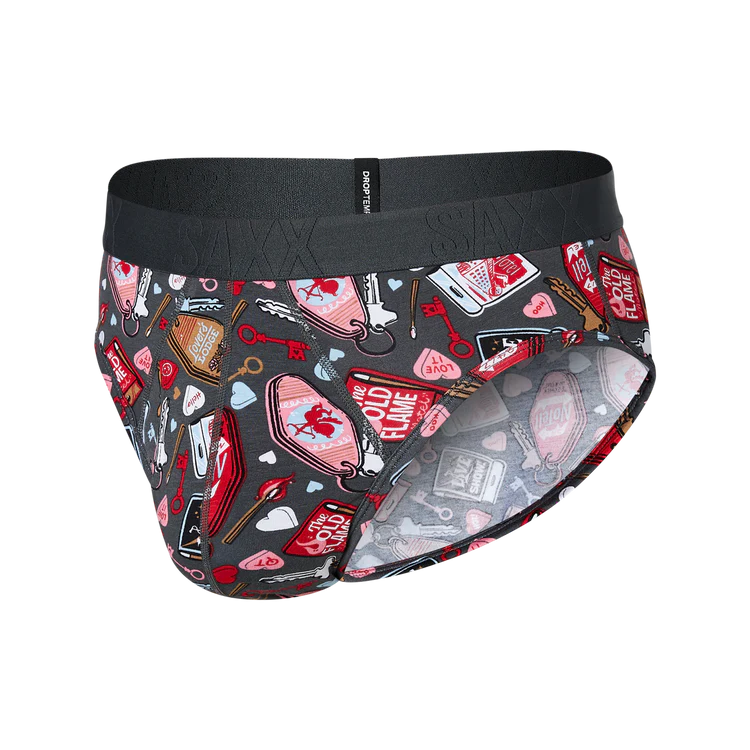 Saxx DropTemp™ Cooling Cotton Brief -  No Tell Motel - Sheer Essentials Lingerie & Swimwear