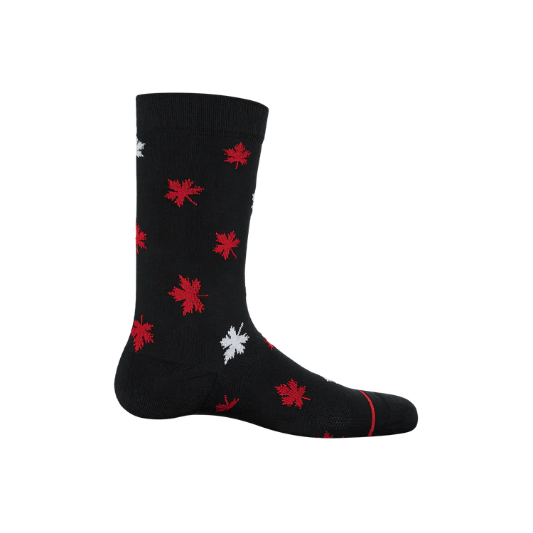 🇨🇦 Saxx Whole Package Maple Leaf Crew Socks