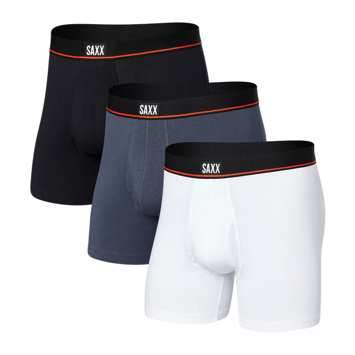 Saxx Non-Stop Stretch Cotton 3-Pack Boxer Brief