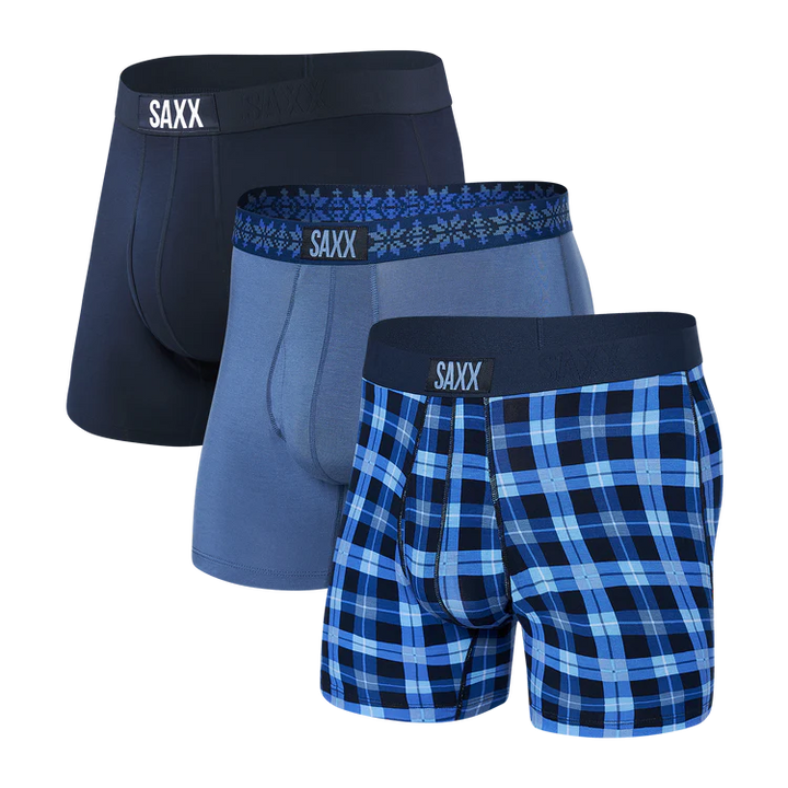 🇨🇦 Saxx Classic Ultra 3pk - Merry & Bright - Size Small