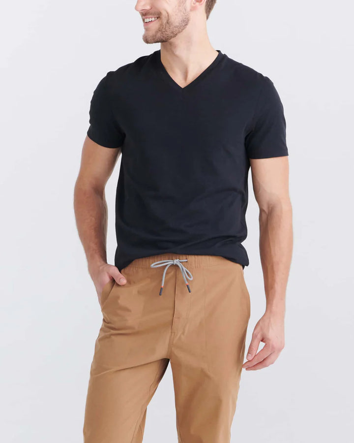 Saxx DropTemp® Cooling Cotton Cooling Cotton V-Neck T-Shirt