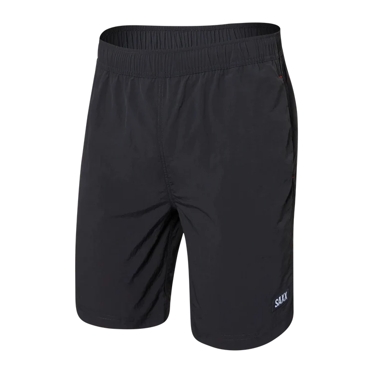 Saxx Go Coastal - Swim Volley 7" Swim Shorts - Faded Black