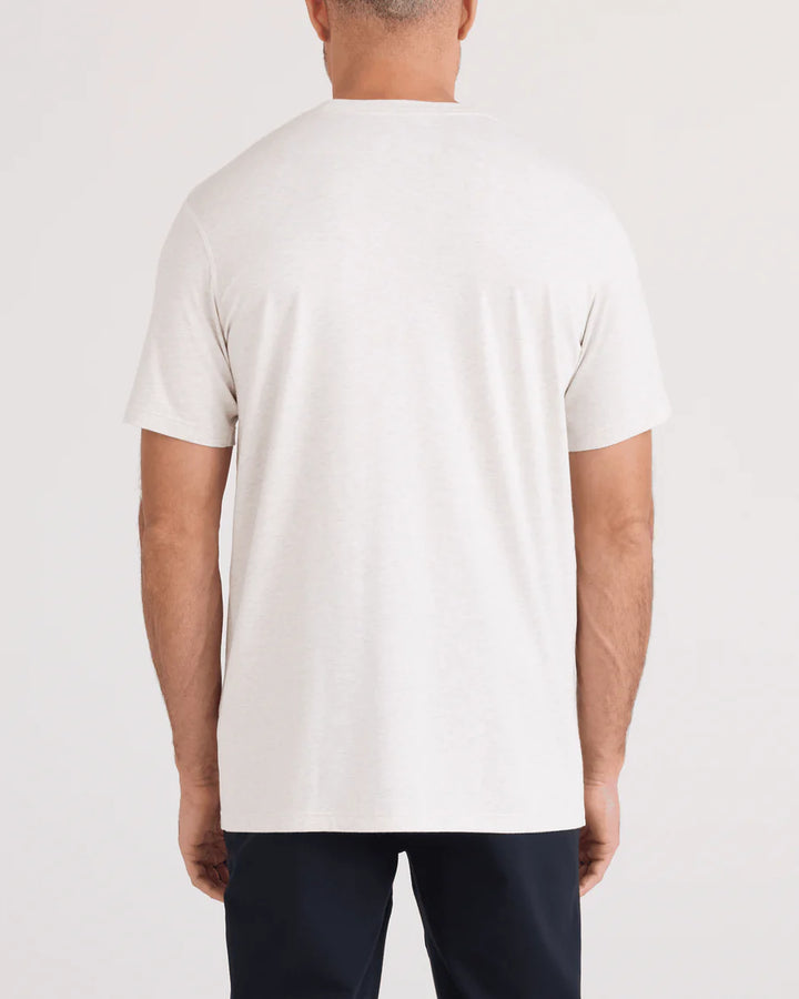 Saxx DROPTEMP™ Cooling Cotton Short Sleeve Crew - Steel Heather
