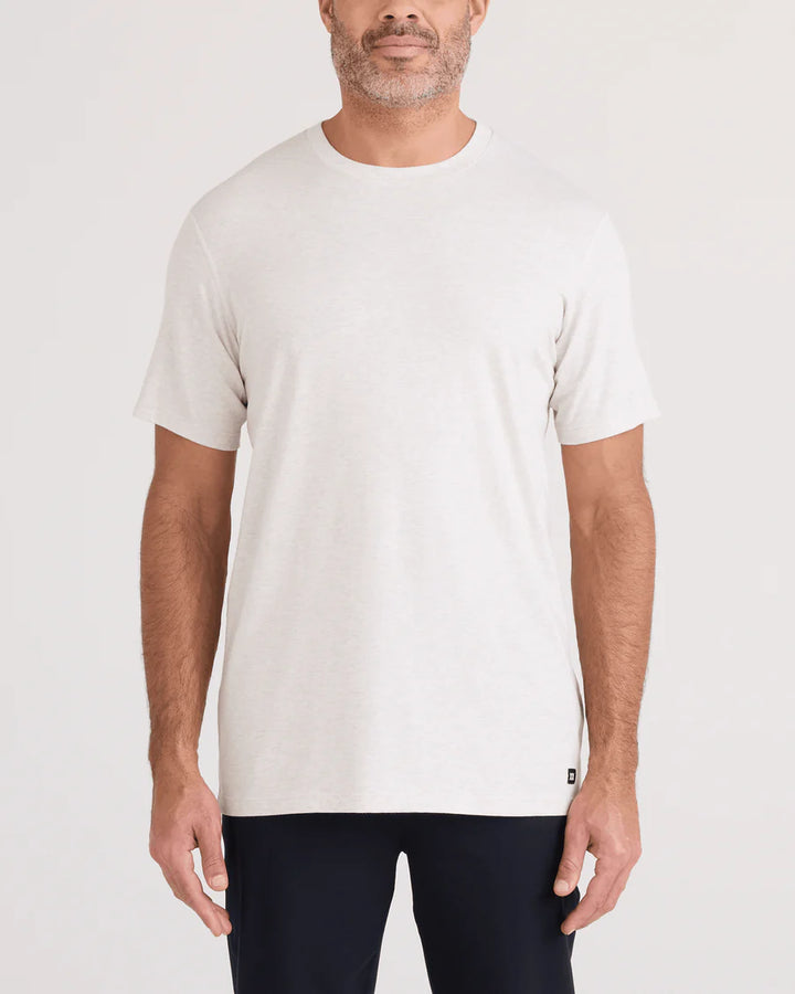 Saxx DROPTEMP™ Cooling Cotton Short Sleeve Crew - Steel Heather